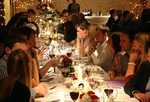 Tasting at Bury Court Barn