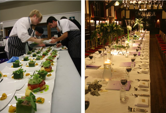 Jacaranda Tasting - Preparation and Table Setting