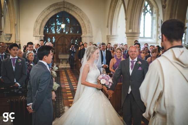 Aimee and Steve Bury Court Barn wedding Jacaranda Catering Guy Collier Wedding Photography_0023