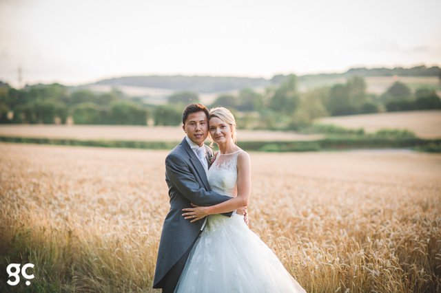 Aimee and Steve Bury Court Barn wedding Jacaranda Catering Guy Collier Wedding Photography_0046