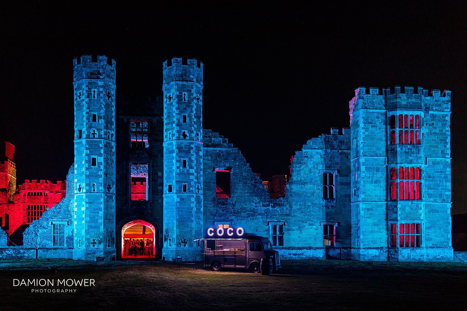 coco and ruins uplit